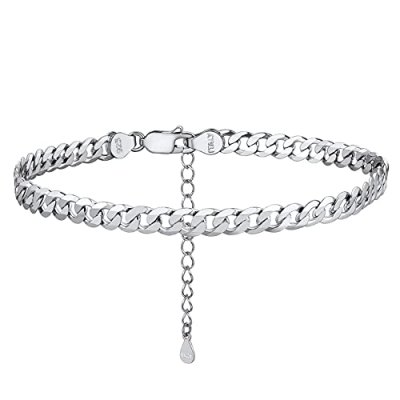 PROSILVER Silver Anklet