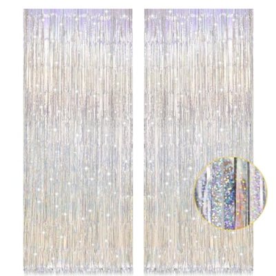 PIGETALE Silver Foil Curtain