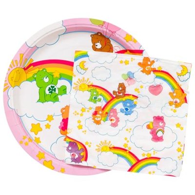 Silver Buffalo Care Bears Partyware