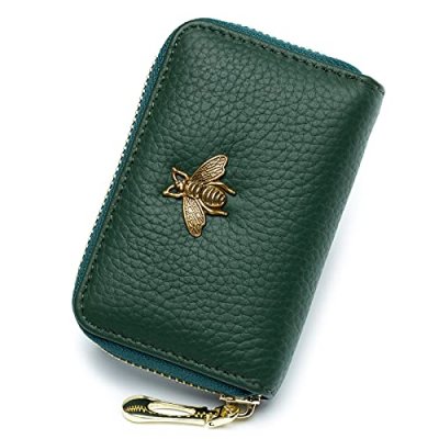 imeetu Women's Leather Card Holder Wallet