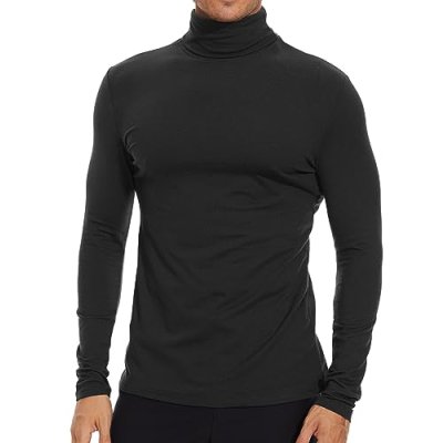 Simiya Men's Thermal Turtleneck