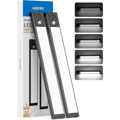 HIBOITEC Dimmable Under Cabinet Kitchen Lights,…