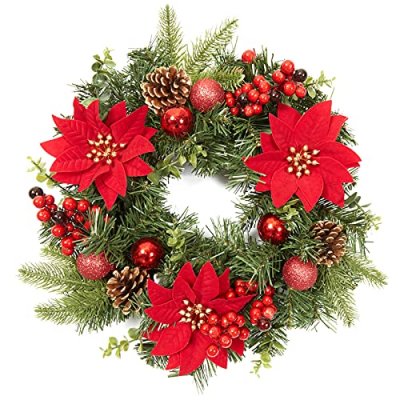 LinTimes Christmas Wreath