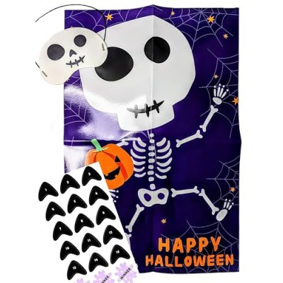 YLAB Pin the Nose on the Skeleton Halloween Party…