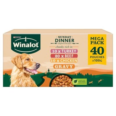 Winalot Wet Dog Food Pouches