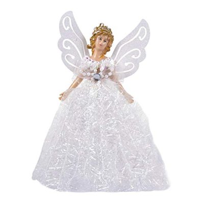 Minan Fairy Ornaments Christmas Tree Topper 22CM,…