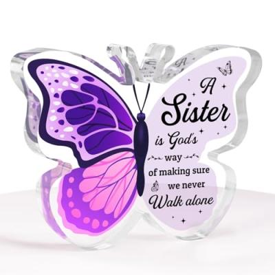 Einanmut Butterfly Plaque for Sister