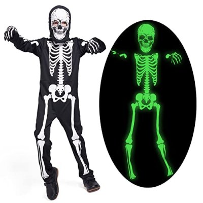 Sincere Party Glow In the Dark Skeleton White…