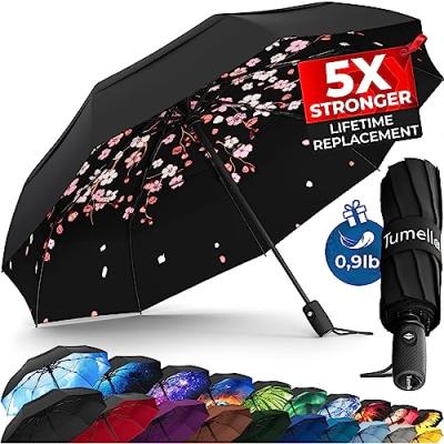 TUMELLA Windproof Travel Umbrella