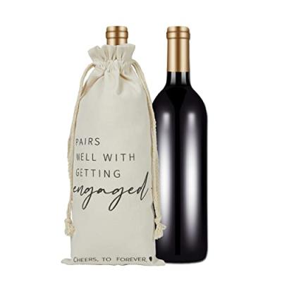 RF&CM Wine Bottle Gift Bags
