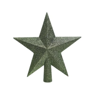 Pine Green Christmas Tree Star Topper Plastic…