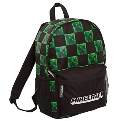 Minecraft Creeper Gamer Backpack