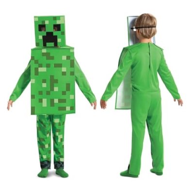 Minecraft Creeper Kids' Costume