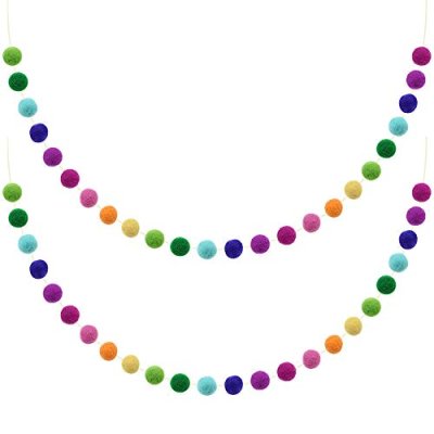 UBERMing Felt Ball Garland