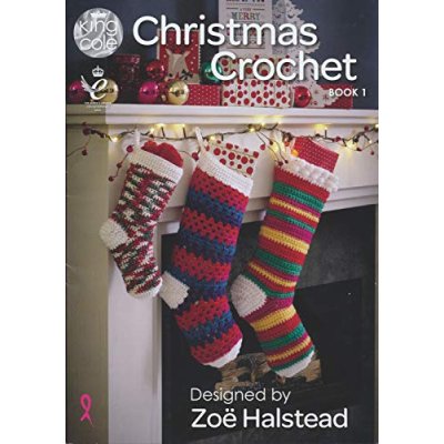 King Cole Christmas Crochet Book 1 - Festive Xmas…