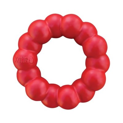 KONG - Ring - Durable Rubber Dog Chew Toy - For…
