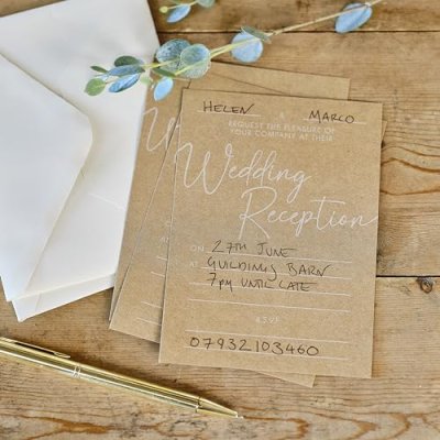 Ginger Ray Wedding Invitations