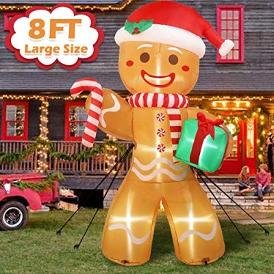 GUDLAK Gingerbread Inflatable
