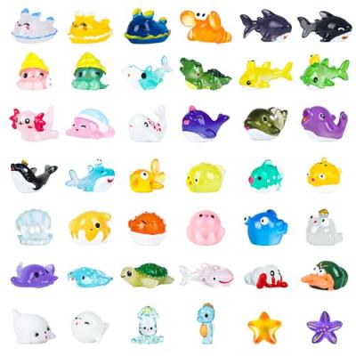 Mini Resin Aquatic Creatures, Pack of 42