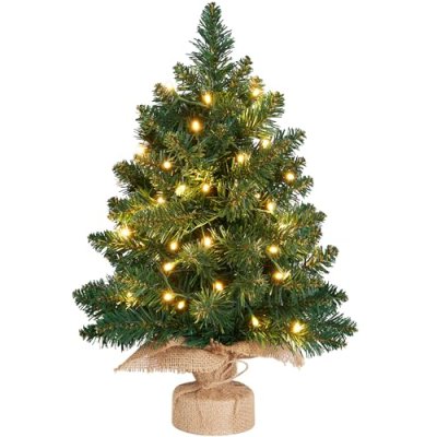 Mini Christmas Tree with Lights