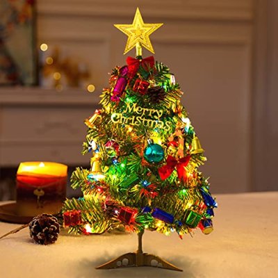 Mini Christmas Tree with Lights