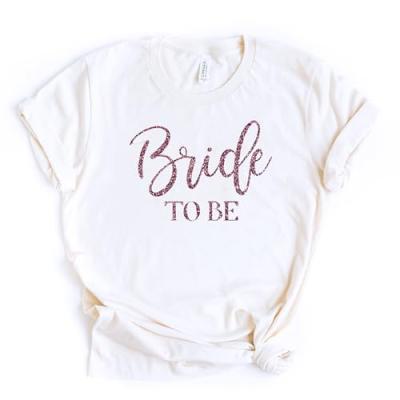 Pink Bride To Be Shirt