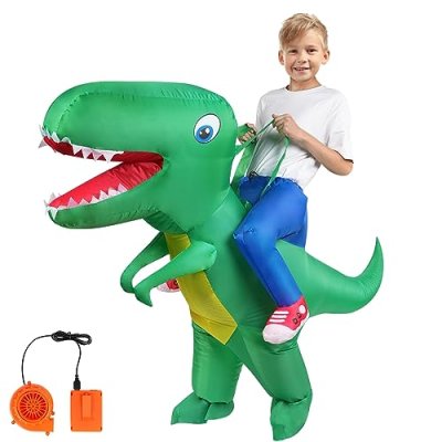 AOOWU Dinosaur Costume, Deluxe Dinosaur…