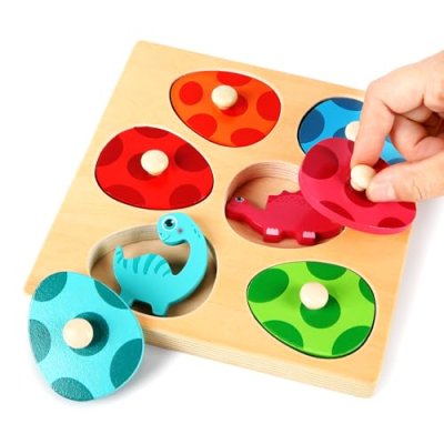 CANMALCHI Dinosaur Puzzles Sensory Toys