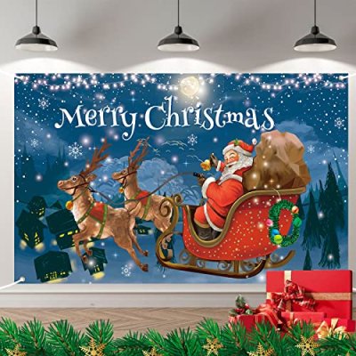 Vintage Christmas Banner