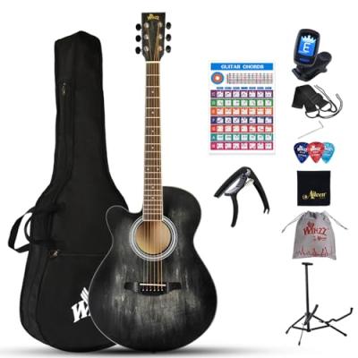 Winzz Left-Handed Acoustic Guitar Set