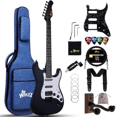 Winzz Electric Guitar with HSS Pickup