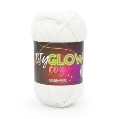 Lion Brand Bright Cozy Glow in The Dark Yarn,…