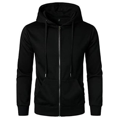 HOOD CREW Zip-Up Hoodie