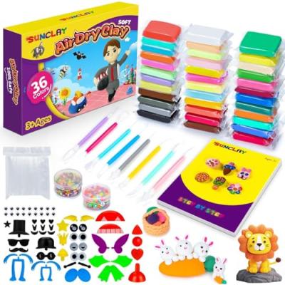 SUNCLAY Air Dry Clay Modelling Kit