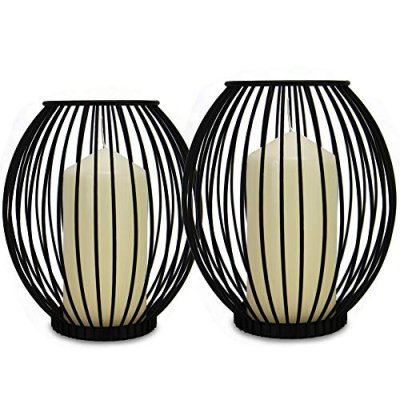 M&W Birdcage Candle Holders