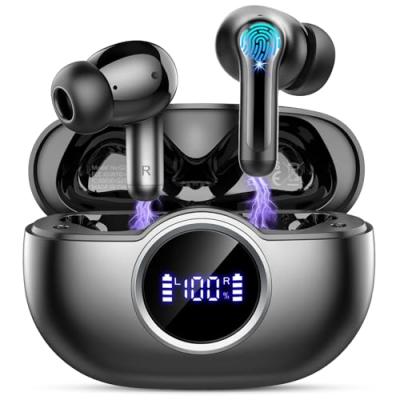 Wireless Earbuds with Four ENC Mic