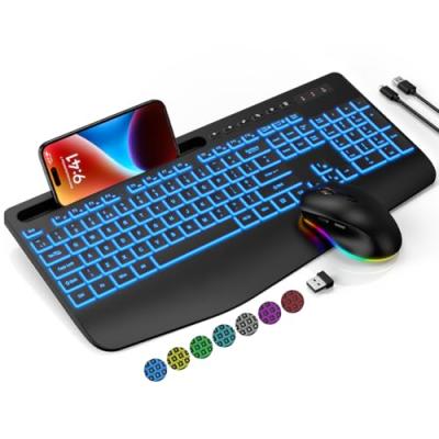 SABLUTE Wireless Keyboard and Mouse Set with Backlit