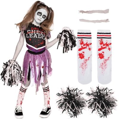 Girl Zombie Cheerleader Costume