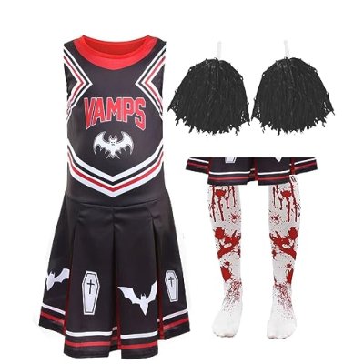 Girls' Vampire Cheerleader Costume