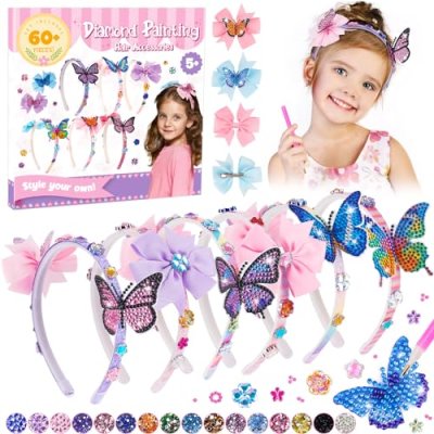 Girls Diamond Painting Headbands Kit