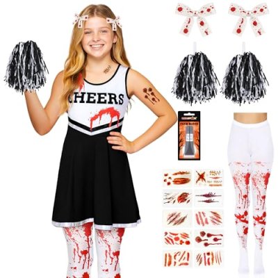 Girls Zombie Cheerleader Costume for Girls…