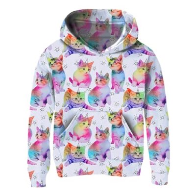 Girls' Hooded Sweatshirt