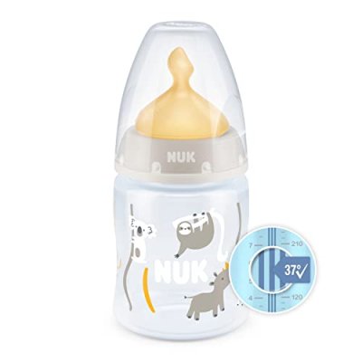 NUK First Choice+ Baby Bottle | 0-6 Months |…