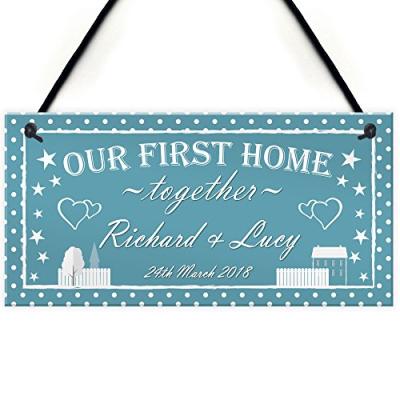 First Home Hanging Plaque
