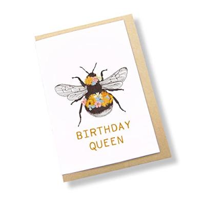 Birthday Queen Greeting Card