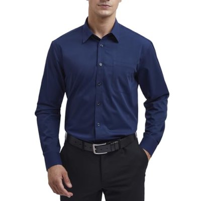 Hisdern Men's Business Shirt