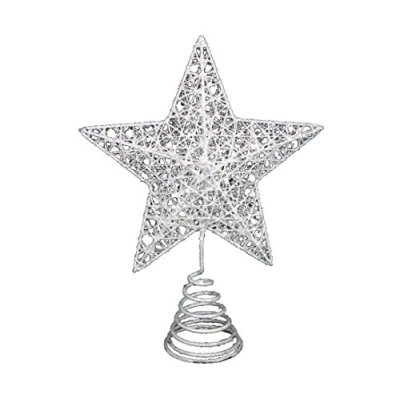 Gisela Graham White Iridescent Metal Wire Tree…