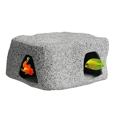 ANMOO Fish Tank Cave Aquarium Hideaway Rock…