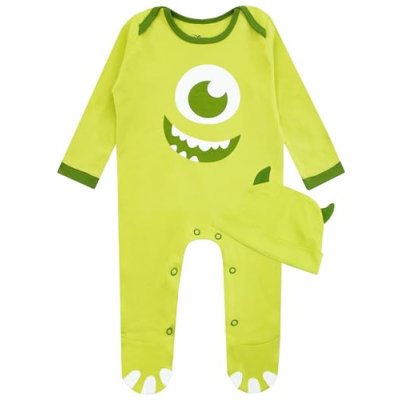 Disney Monsters Inc Baby Sleepsuit