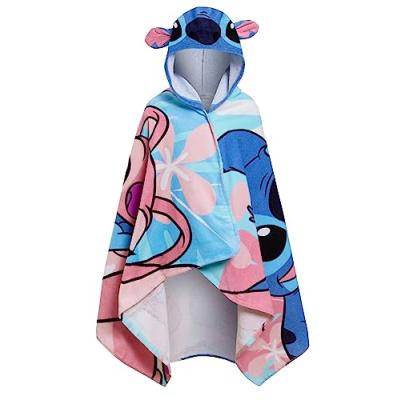 Disney Stitch Cotton Poncho Towel